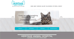 Desktop Screenshot of heritagevethhi.com
